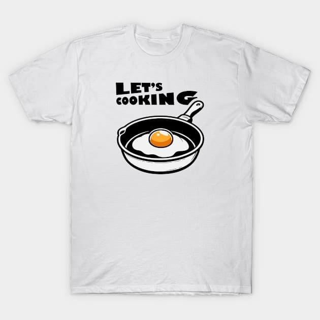 Let's Cooking T-Shirt by ALNS